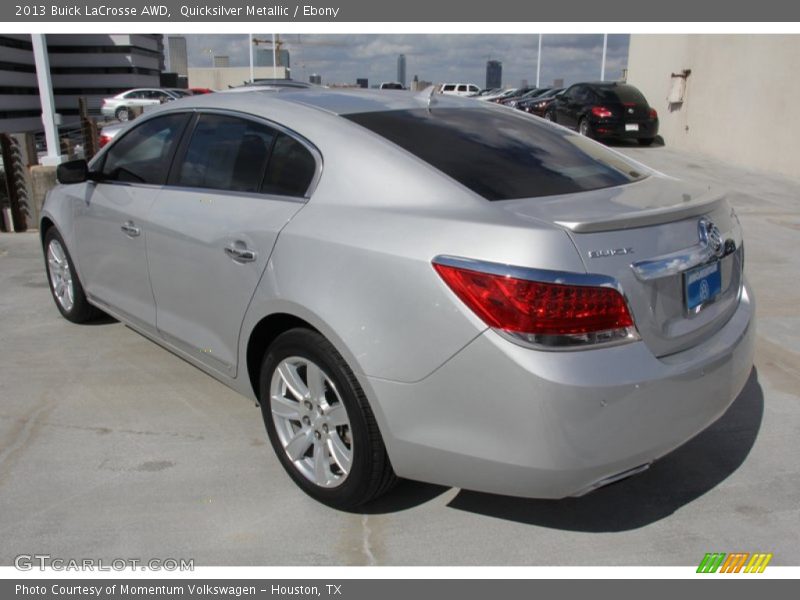 Quicksilver Metallic / Ebony 2013 Buick LaCrosse AWD