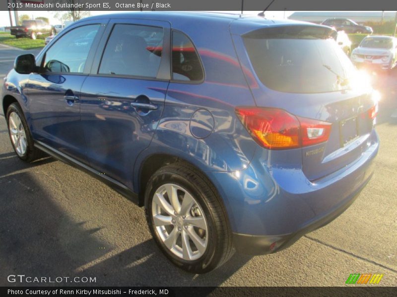Octane Blue / Black 2015 Mitsubishi Outlander Sport ES