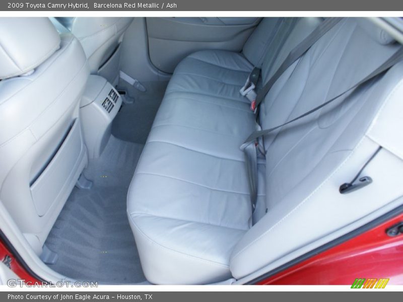 Barcelona Red Metallic / Ash 2009 Toyota Camry Hybrid