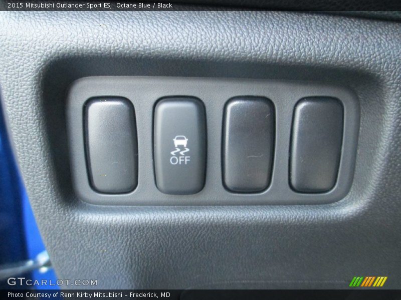 Octane Blue / Black 2015 Mitsubishi Outlander Sport ES