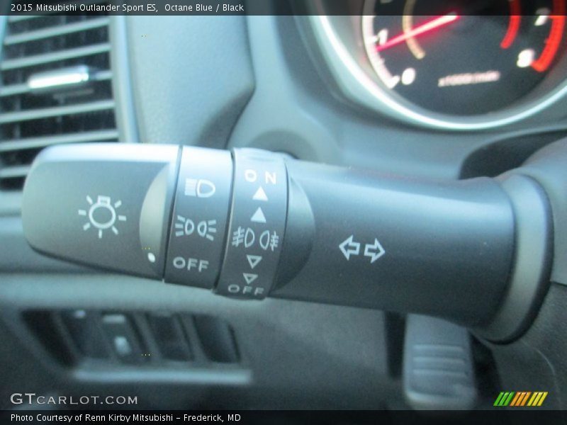 Octane Blue / Black 2015 Mitsubishi Outlander Sport ES