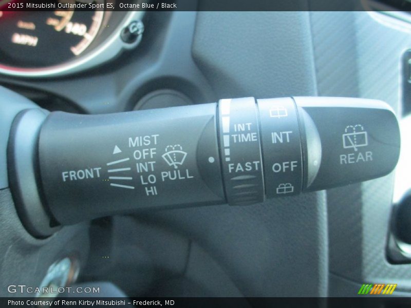 Octane Blue / Black 2015 Mitsubishi Outlander Sport ES