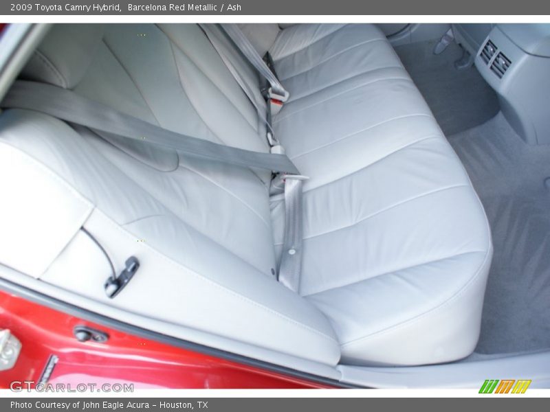 Barcelona Red Metallic / Ash 2009 Toyota Camry Hybrid