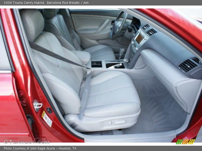 Barcelona Red Metallic / Ash 2009 Toyota Camry Hybrid