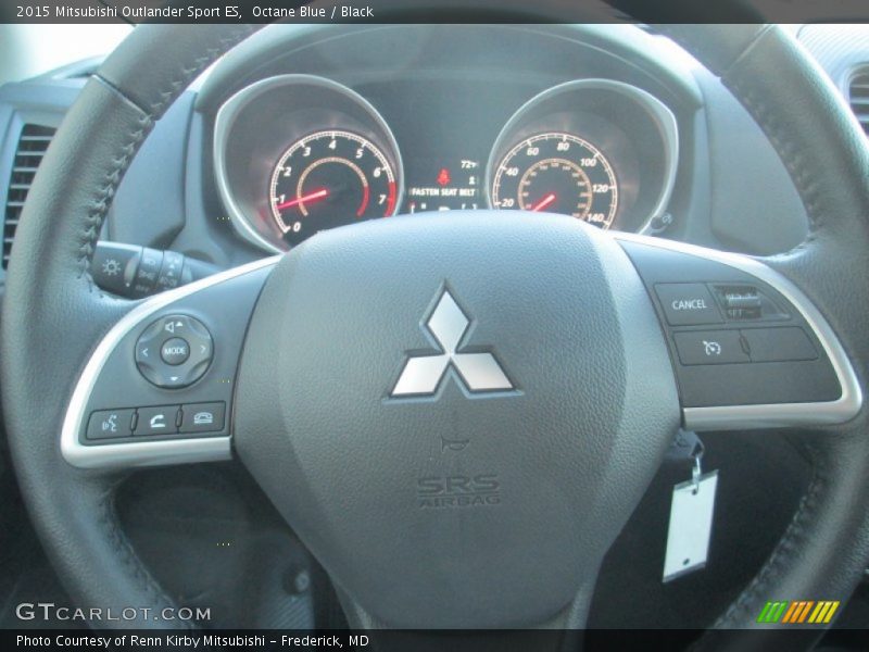 Octane Blue / Black 2015 Mitsubishi Outlander Sport ES