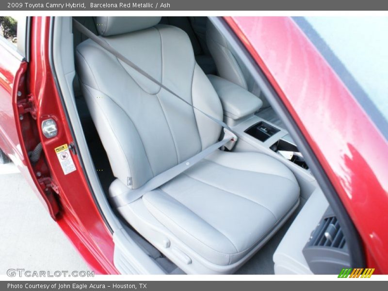 Barcelona Red Metallic / Ash 2009 Toyota Camry Hybrid