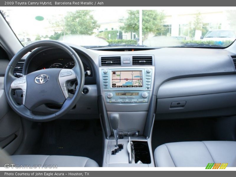 Barcelona Red Metallic / Ash 2009 Toyota Camry Hybrid