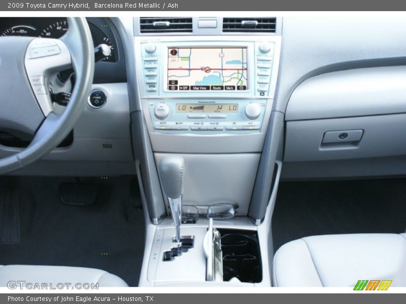 Barcelona Red Metallic / Ash 2009 Toyota Camry Hybrid