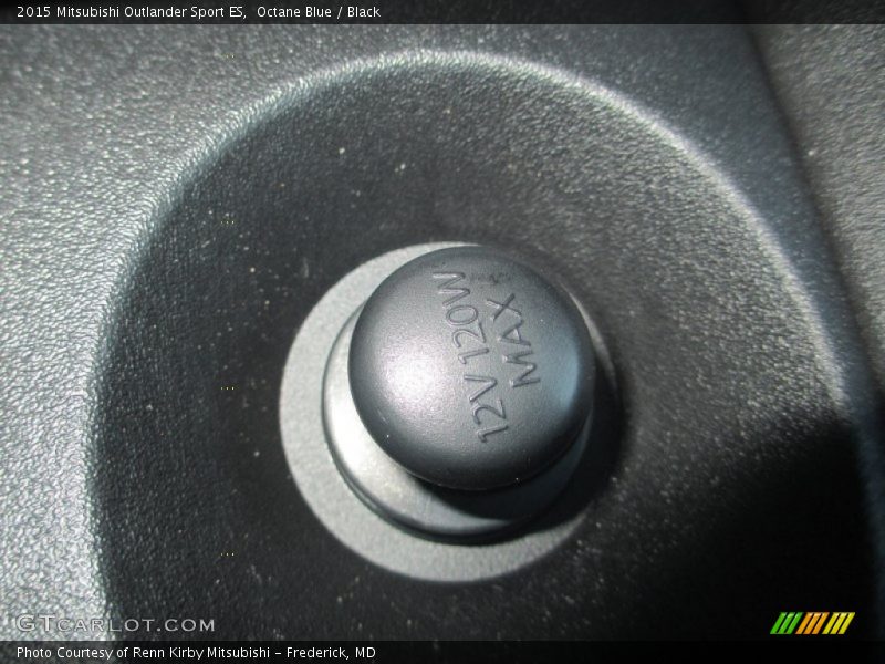 Octane Blue / Black 2015 Mitsubishi Outlander Sport ES