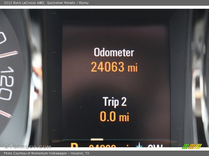 Quicksilver Metallic / Ebony 2013 Buick LaCrosse AWD