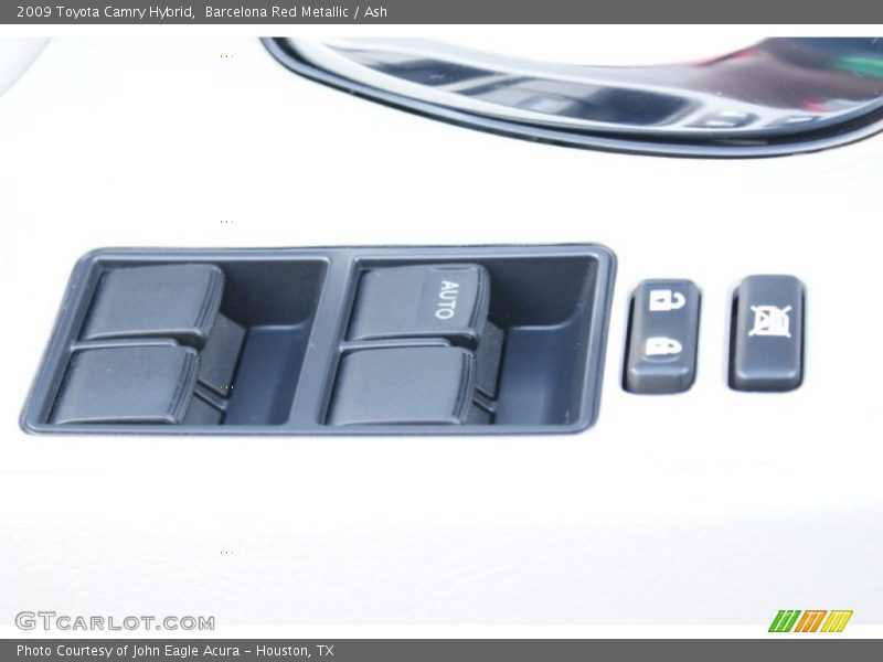 Barcelona Red Metallic / Ash 2009 Toyota Camry Hybrid