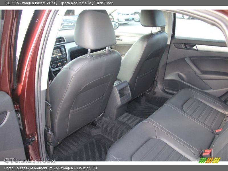 Opera Red Metallic / Titan Black 2012 Volkswagen Passat V6 SE