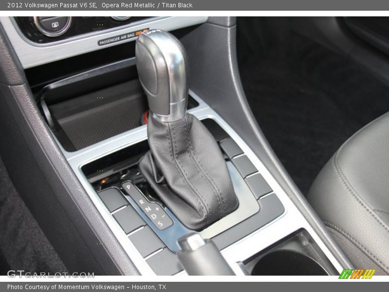 Opera Red Metallic / Titan Black 2012 Volkswagen Passat V6 SE