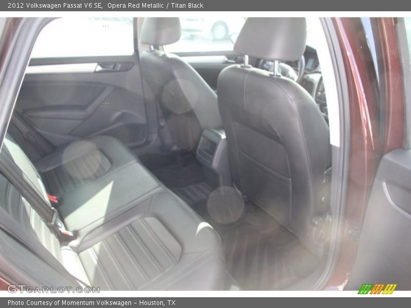 Opera Red Metallic / Titan Black 2012 Volkswagen Passat V6 SE