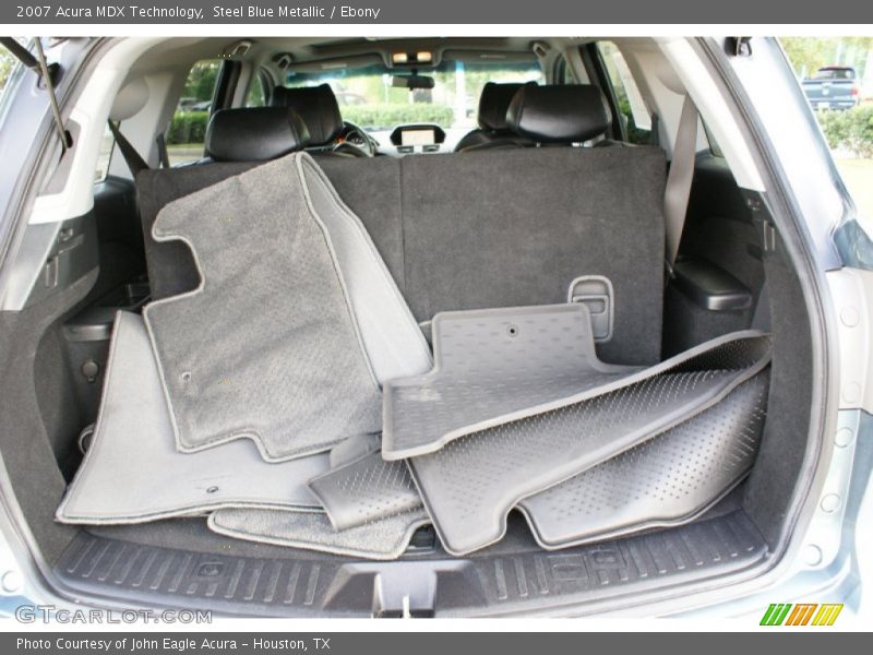Steel Blue Metallic / Ebony 2007 Acura MDX Technology