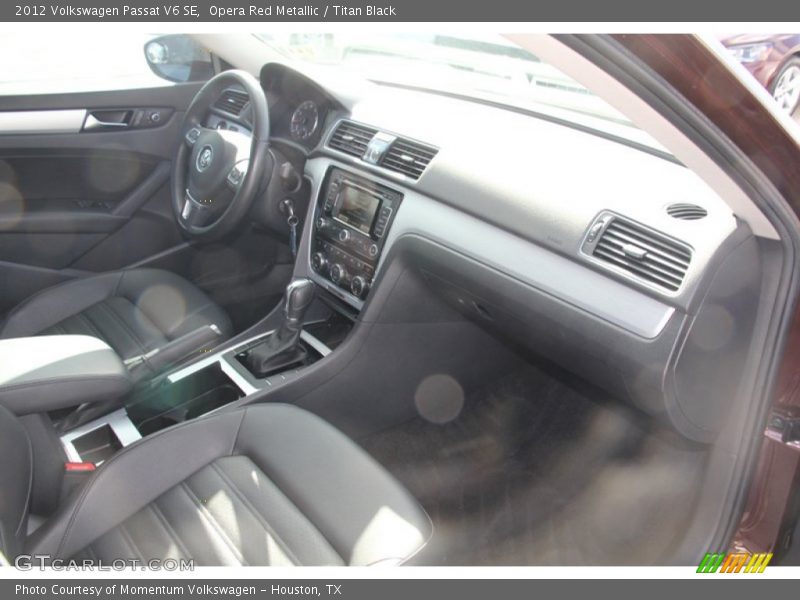 Opera Red Metallic / Titan Black 2012 Volkswagen Passat V6 SE