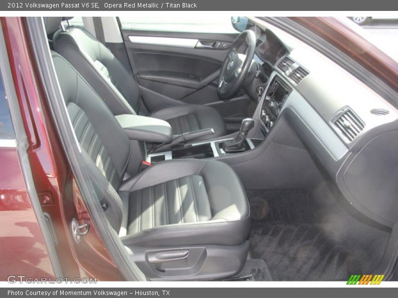 Opera Red Metallic / Titan Black 2012 Volkswagen Passat V6 SE