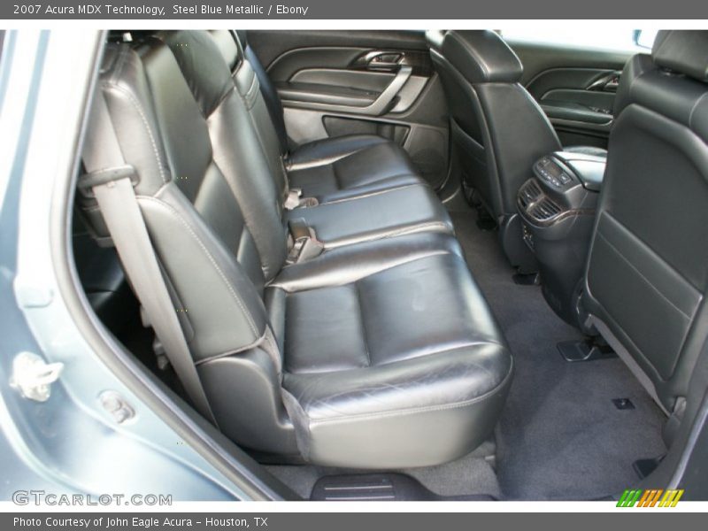 Steel Blue Metallic / Ebony 2007 Acura MDX Technology