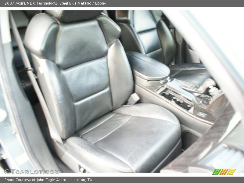 Steel Blue Metallic / Ebony 2007 Acura MDX Technology