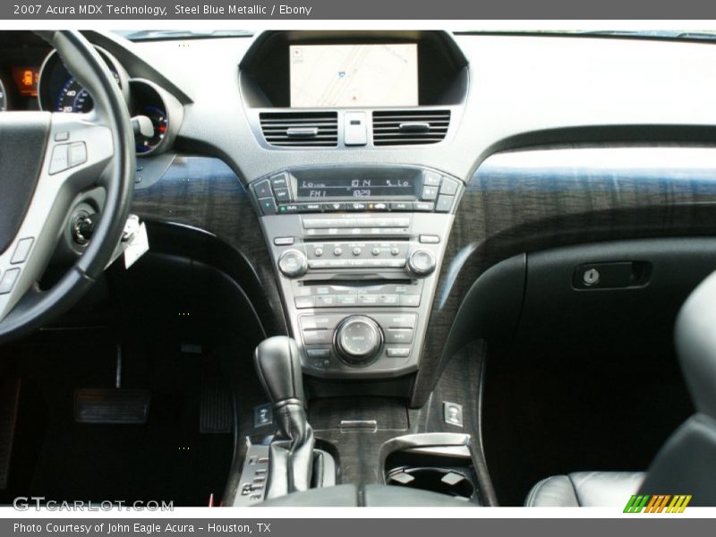 Steel Blue Metallic / Ebony 2007 Acura MDX Technology