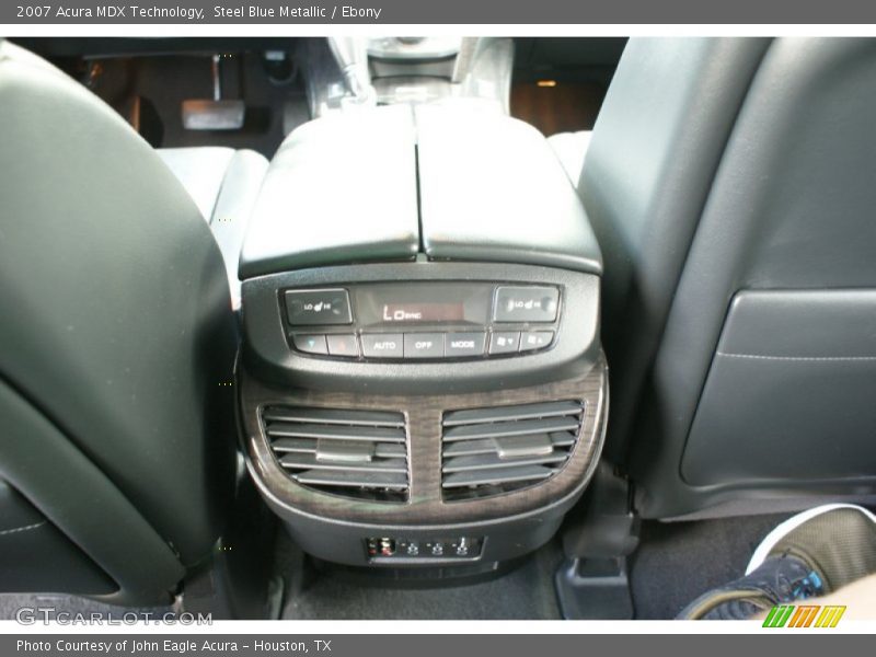 Steel Blue Metallic / Ebony 2007 Acura MDX Technology