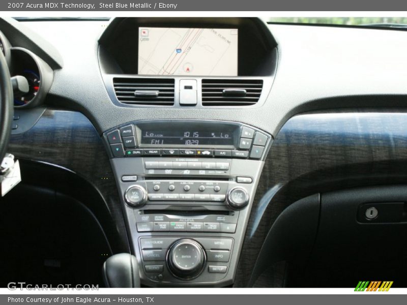 Steel Blue Metallic / Ebony 2007 Acura MDX Technology