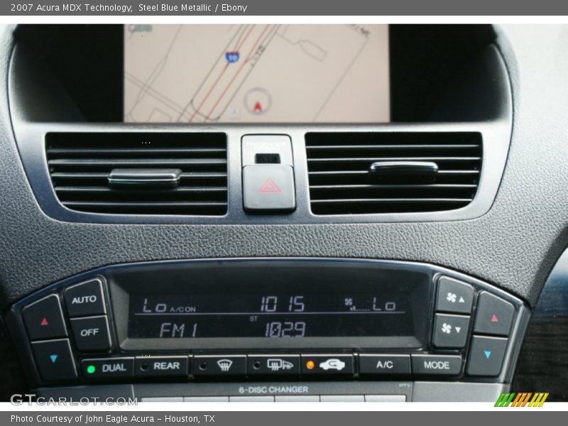 Steel Blue Metallic / Ebony 2007 Acura MDX Technology