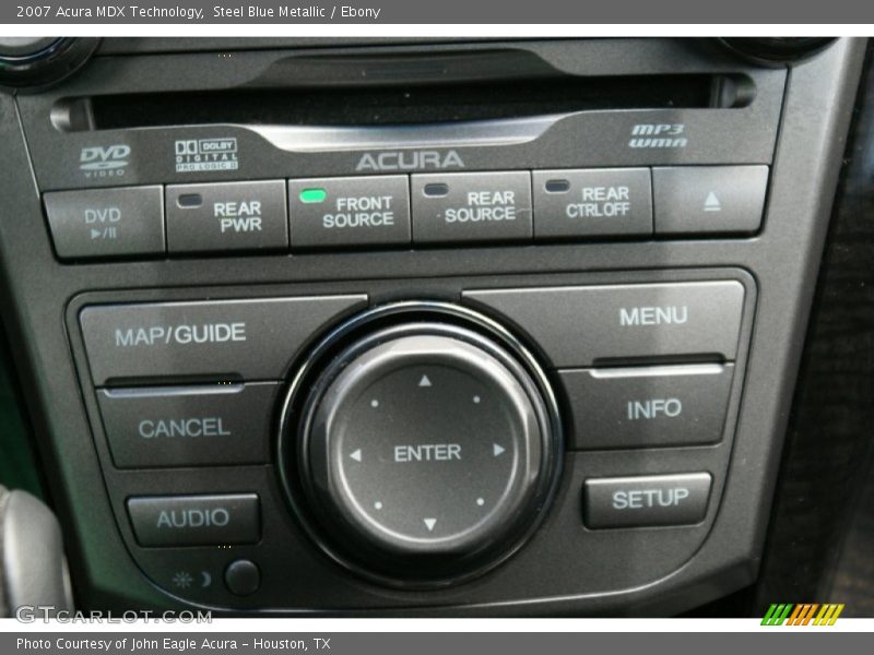 Steel Blue Metallic / Ebony 2007 Acura MDX Technology