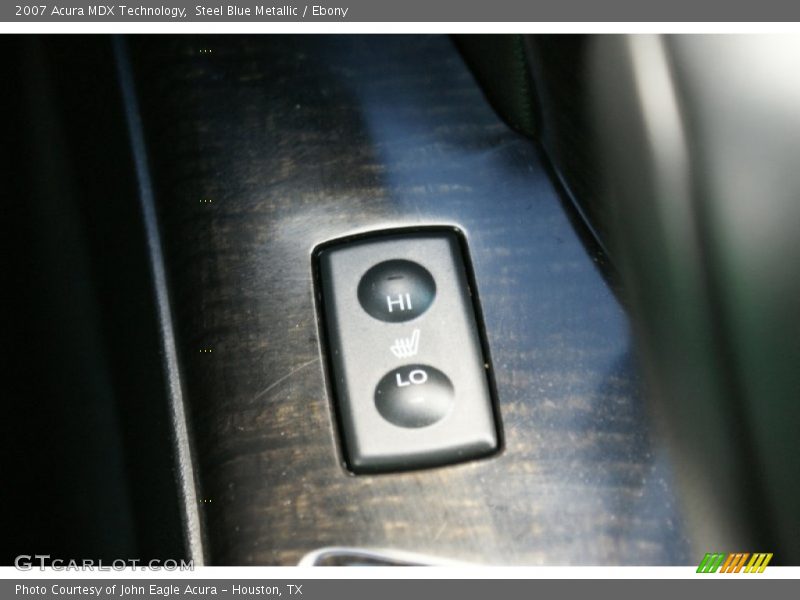 Steel Blue Metallic / Ebony 2007 Acura MDX Technology