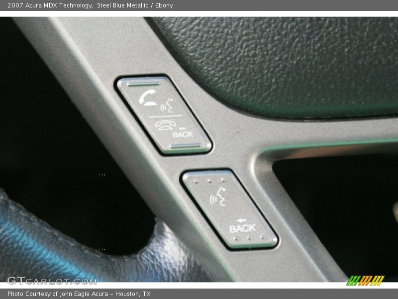 Steel Blue Metallic / Ebony 2007 Acura MDX Technology