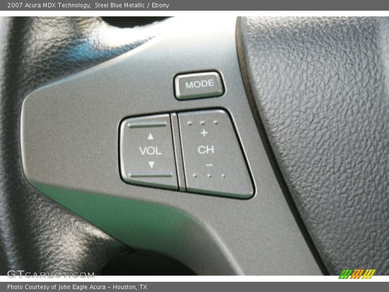 Steel Blue Metallic / Ebony 2007 Acura MDX Technology