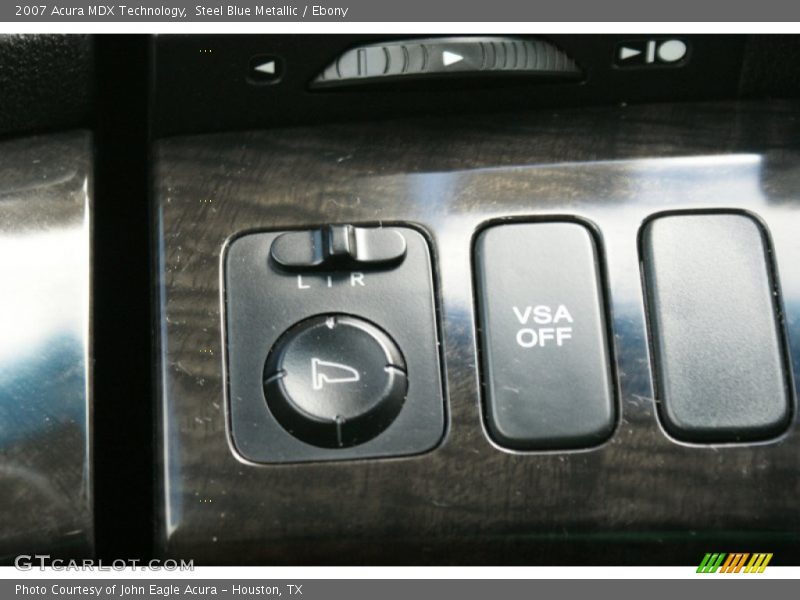 Steel Blue Metallic / Ebony 2007 Acura MDX Technology