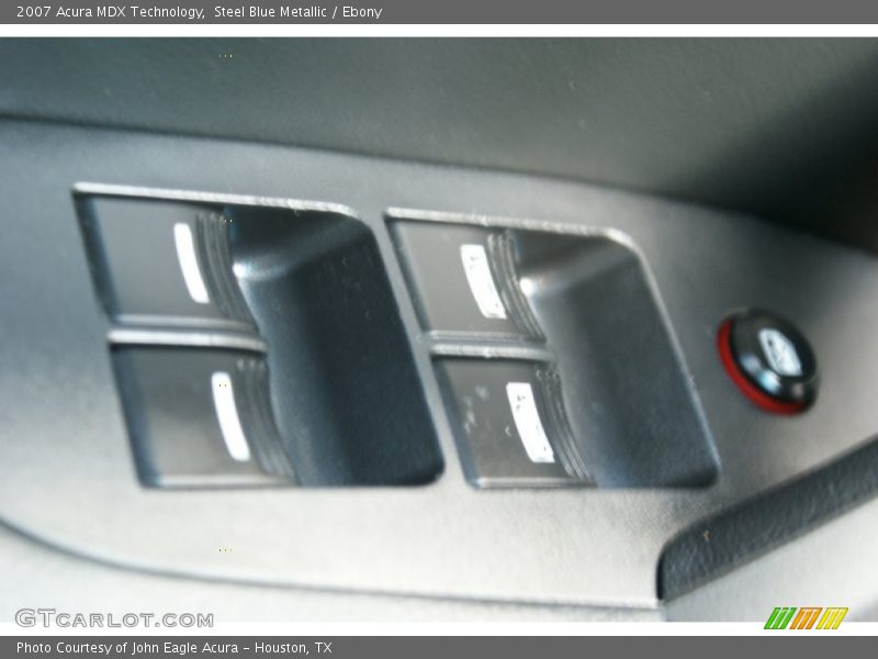 Steel Blue Metallic / Ebony 2007 Acura MDX Technology