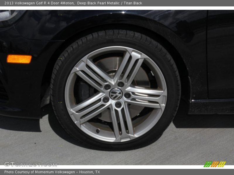 Deep Black Pearl Metallic / Titan Black 2013 Volkswagen Golf R 4 Door 4Motion