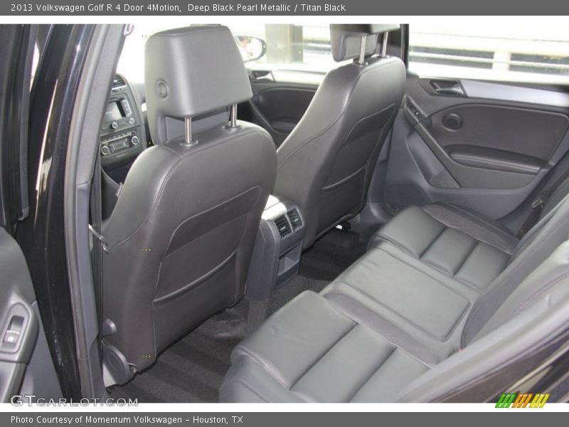 Deep Black Pearl Metallic / Titan Black 2013 Volkswagen Golf R 4 Door 4Motion