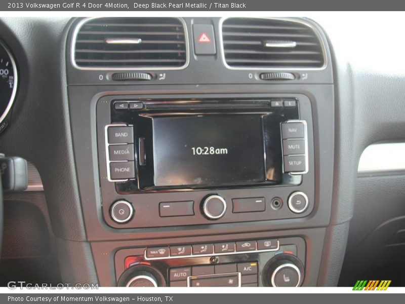 Deep Black Pearl Metallic / Titan Black 2013 Volkswagen Golf R 4 Door 4Motion