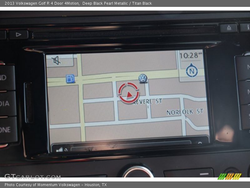 Deep Black Pearl Metallic / Titan Black 2013 Volkswagen Golf R 4 Door 4Motion