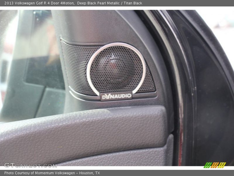 Deep Black Pearl Metallic / Titan Black 2013 Volkswagen Golf R 4 Door 4Motion