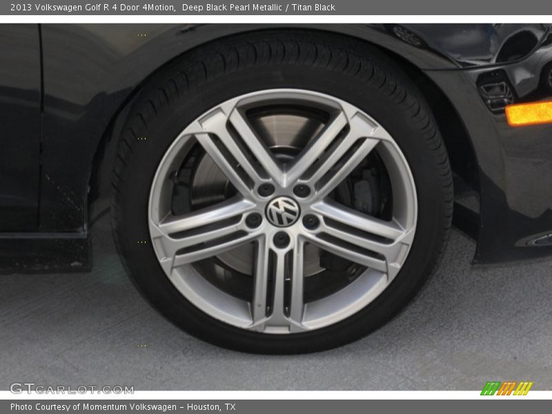 Deep Black Pearl Metallic / Titan Black 2013 Volkswagen Golf R 4 Door 4Motion