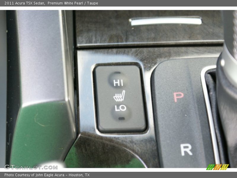 Premium White Pearl / Taupe 2011 Acura TSX Sedan
