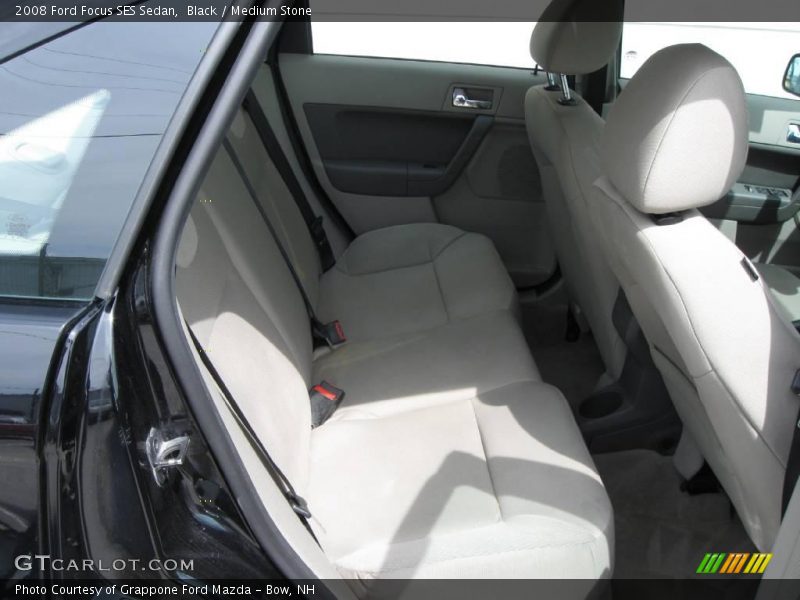 Black / Medium Stone 2008 Ford Focus SES Sedan