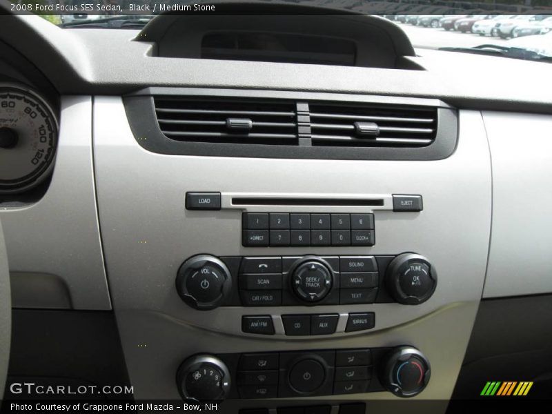 Black / Medium Stone 2008 Ford Focus SES Sedan