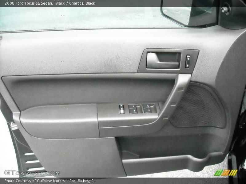 Black / Charcoal Black 2008 Ford Focus SE Sedan
