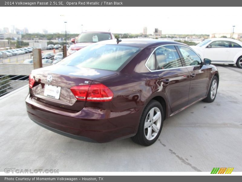 Opera Red Metallic / Titan Black 2014 Volkswagen Passat 2.5L SE