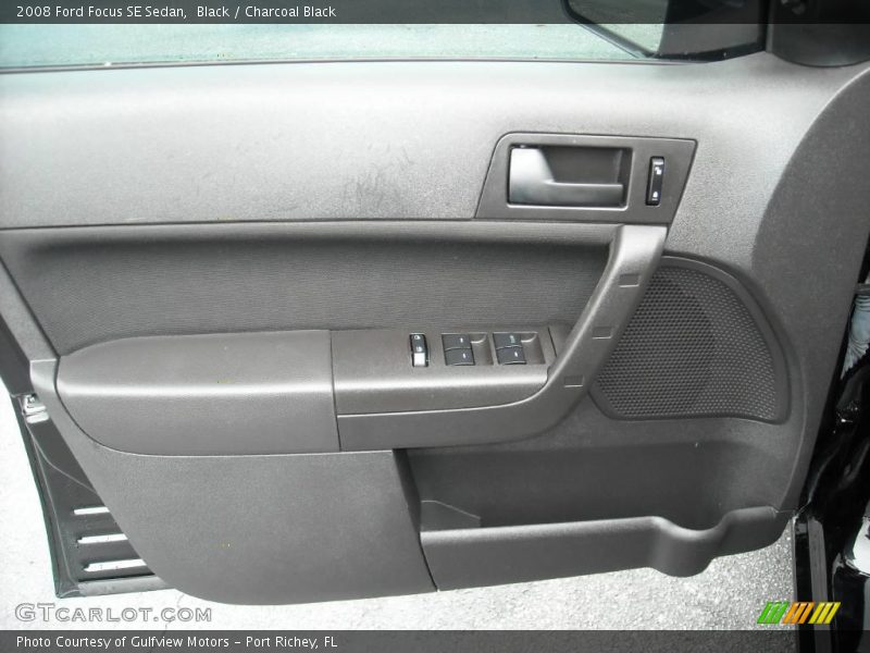 Black / Charcoal Black 2008 Ford Focus SE Sedan