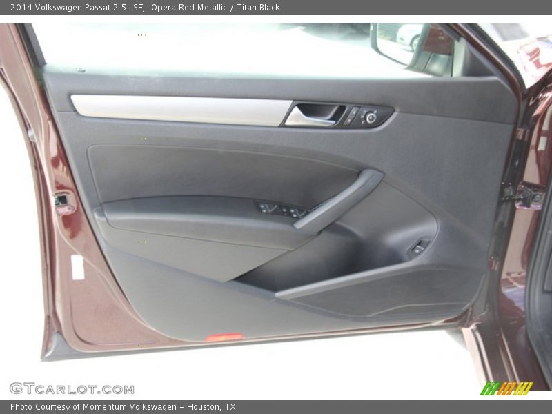 Opera Red Metallic / Titan Black 2014 Volkswagen Passat 2.5L SE