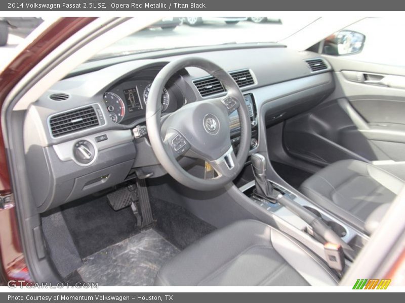 Opera Red Metallic / Titan Black 2014 Volkswagen Passat 2.5L SE