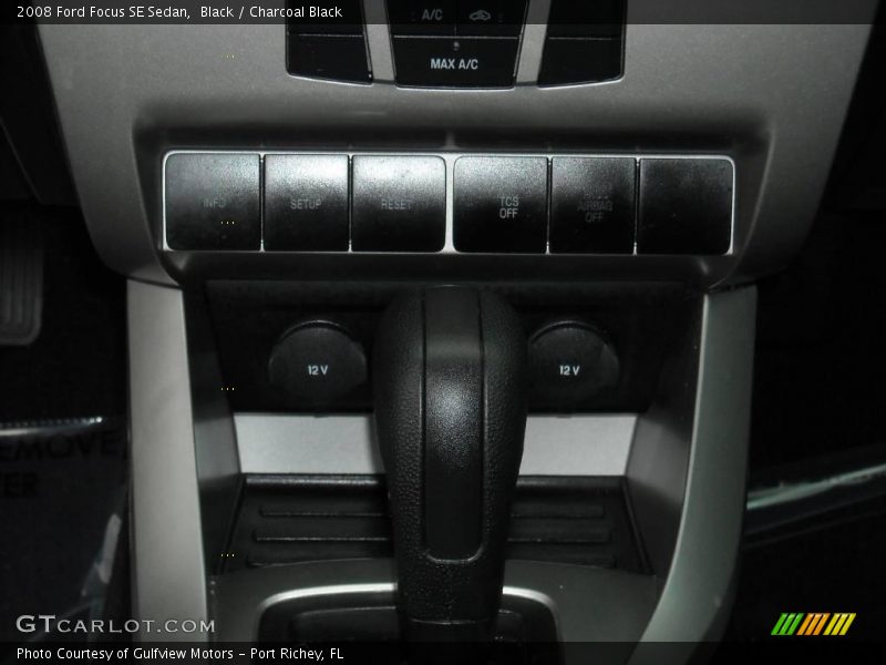 Black / Charcoal Black 2008 Ford Focus SE Sedan