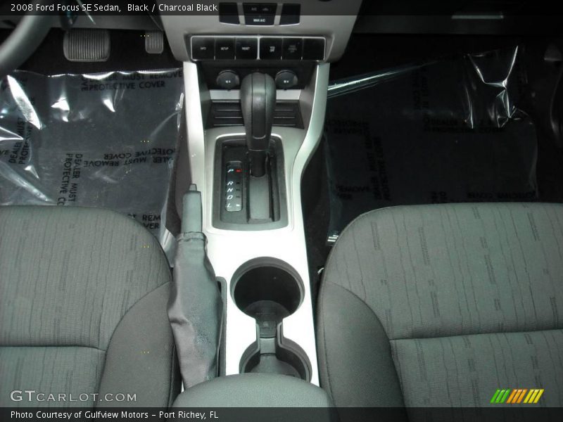 Black / Charcoal Black 2008 Ford Focus SE Sedan