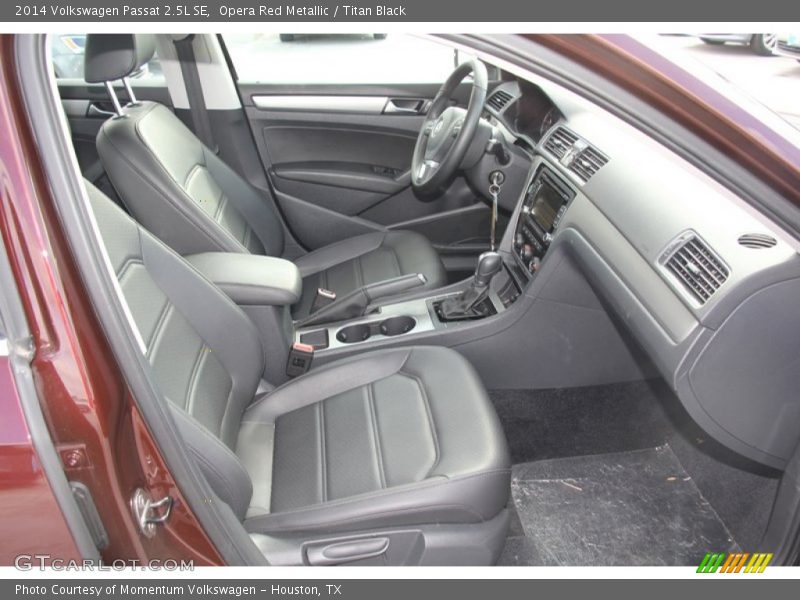 Opera Red Metallic / Titan Black 2014 Volkswagen Passat 2.5L SE